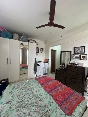 Bedroom in 2.5 BHK Apartment at L&T Seawoods Residences Phase 2, Seawoods – for Rent