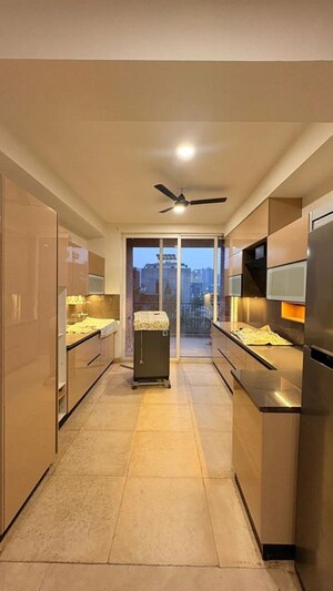 Living Room in 4 BHK Apartment at Emaar Orange Castle, Sarsawan – for Rent