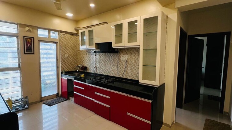 Kitchen, woodsville-phase-ii 3 Bedroom 1003 Sq.Ft. Apartment In Moshi Pune 10222583