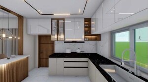 Kitchen in 3 BHK Apartment at Lansum El Dorado, Narsingi – for Rent