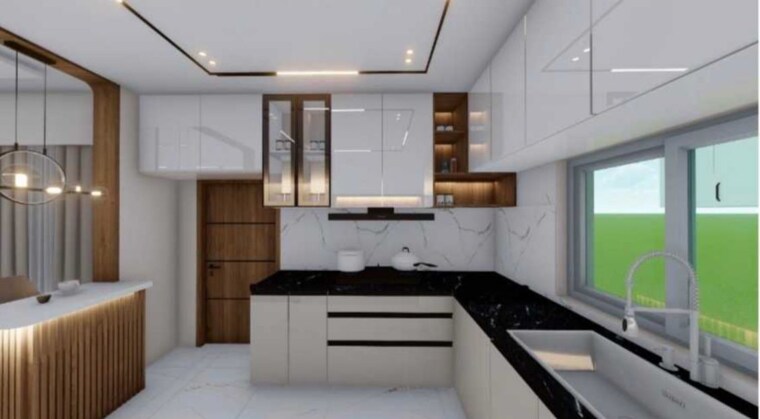 Kitchen, lansum-el-dorado 3 Bedroom 1860 Sq.Ft. Apartment In Narsingi Hyderabad 10227792