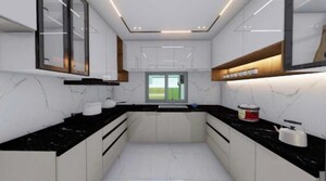 Kitchen in 3 BHK Apartment at Lansum El Dorado, Narsingi – for Rent