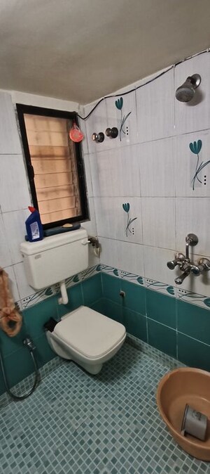 Bathroom in 1 BHK Apartment at Kalyan West – for Sale