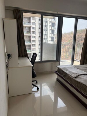Master Bedroom in 3.5 BHK Apartment at Kalpataru Jade Residences, Baner – for Rent