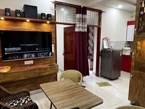 Living Room in 3 BHK Builder Floor at Vaishali Extension – for Rent