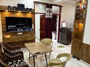 Dining area in 3 BHK Builder Floor at Vaishali Extension – for Rent