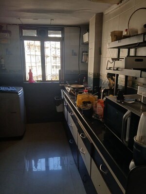 Kitchen in 1 BHK Apartment at Ganga Bhavan, Versova – for Rent