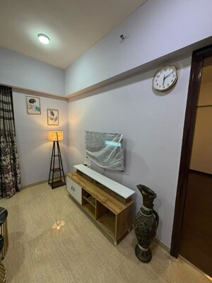 Living Room in 1 BHK Apartment at Lodha Belmondo, Gahunje – for Rent