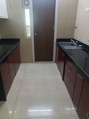 Kitchen in 2 BHK Apartment at L&T Crescent Bay T2, Parel – for Rent