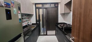 Kitchen in 3 BHK Apartment at Lodha Sterling, Kolshet Road – for Rent