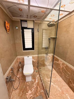 Bathroom in 2 BHK Apartment at Khar West – for Rent