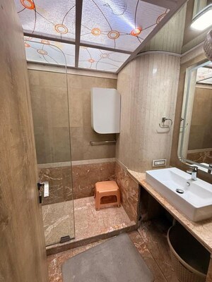 Bathroom in 2 BHK Apartment at Khar West – for Rent