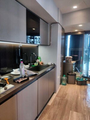 Kitchen in 4 BHK Apartment at Lodha World View, Worli – for Rent