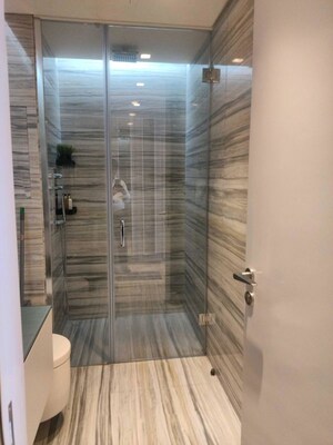 Staircase in 4 BHK Apartment at Lodha World View, Worli – for Rent