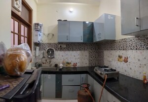 Kitchen in 2 BHK Builder Floor at Vigyan Khand – for Rent