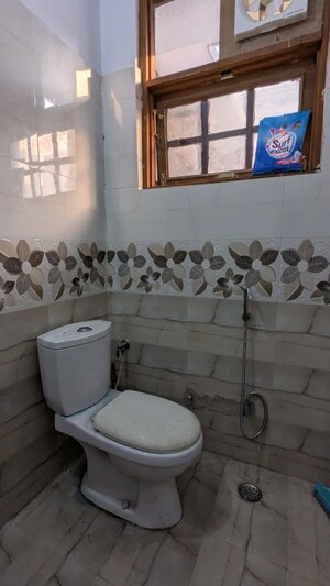 Bathroom in 2 BHK Builder Floor at Vigyan Khand – for Rent