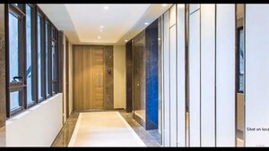 Building Lobby in 4 BHK Apartment at Lodha The Park Side, Worli – for Rent