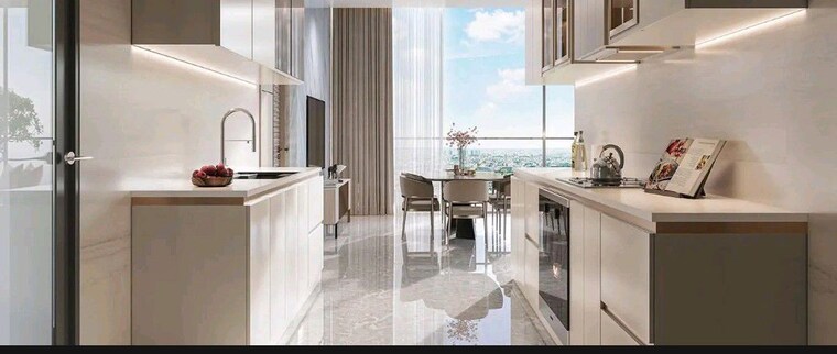 Kitchen, smart-world-natures-court 2.5 Bedroom 1339 Sq.Ft. Apartment In Manesar Sector 9 Gurgaon 10227933