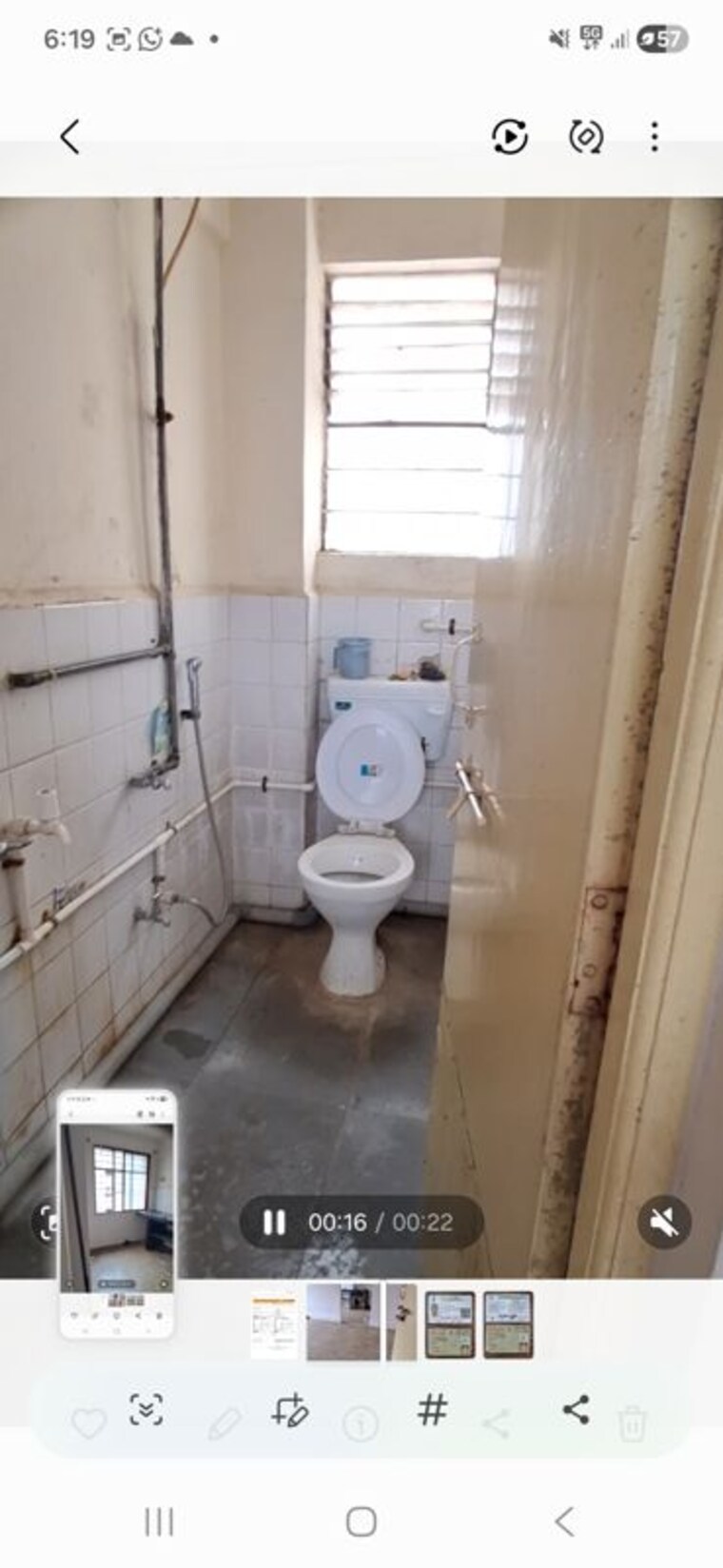 Bathroom, kundan-apartment 1 RK 300 Sq.Ft. Apartment In Rasta Peth Pune 10227934