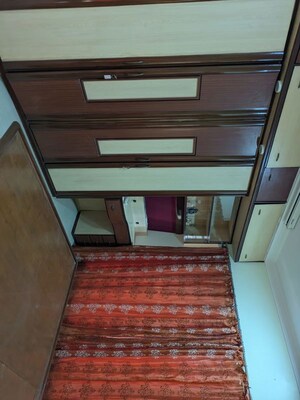 Staircase in 2.5 BHK Apartment at Raheja Solitaire, Goregaon West – for Rent