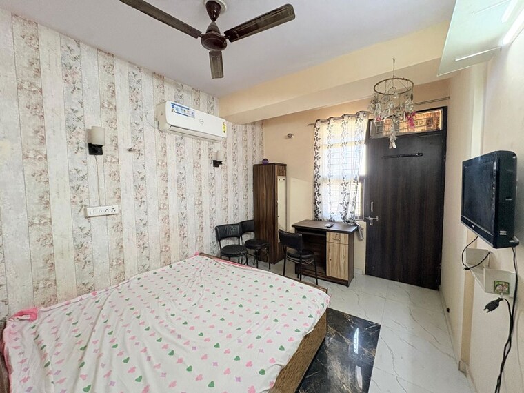 Bedroom, indowestern-shyam-exclusive 3 Bedroom 1350 Sq.Ft. Apartment In Shri Kishanpura Jaipur 10222281