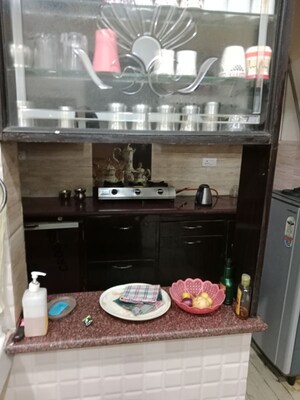 Kitchen in 2 BHK Builder Floor at Sector 13 – for Rent