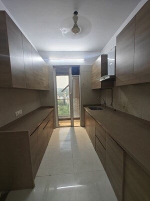 Kitchen in 3 BHK Apartment at Akshar Alvario, Seawoods – for Rent
