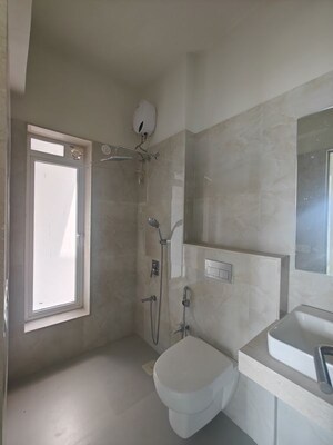 Bathroom in 2 BHK Apartment at L And T Seawoods Residences, Seawoods – for Sale