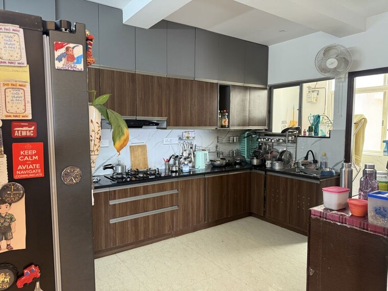 Kitchen, om-sree-signet 3 Bedroom 2435 Sq.Ft. Apartment In Yapral Hyderabad 10227962
