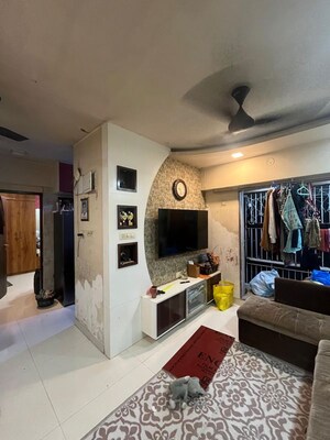 Living Room in 1 BHK Apartment at Avant Heritage, Jogeshwari East – for Rent