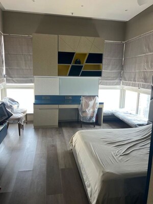 Bedroom in 3 BHK Apartment at K Raheja Modern Vivarea, Mahalaxmi – for Rent