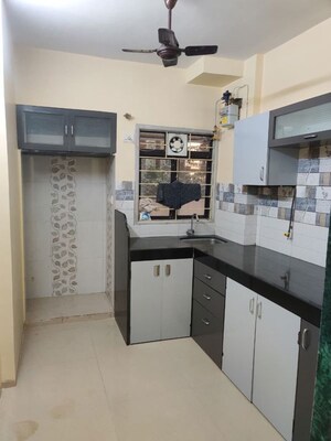 Kitchen in 1 BHK Apartment at Rutu Estate, Brahmand – for Sale