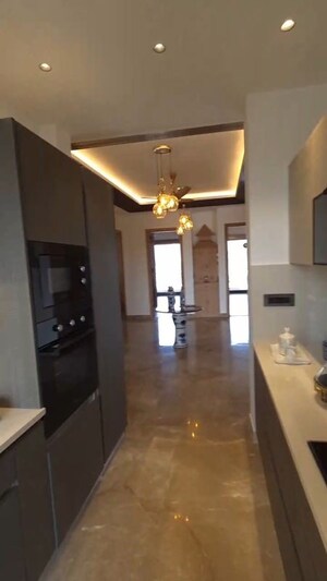 Kitchen in 3.5 BHK Builder Floor at Ardee City, Sector 52 – for Sale