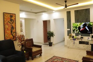 Living Room in 3 BHK Apartment at Kolte Patil iTowers Exente, Electronic City Phase I – for Rent