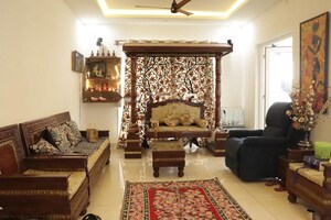 Living Room in 3 BHK Apartment at Kolte Patil iTowers Exente, Electronic City Phase I – for Rent