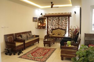 Living Room in 3 BHK Apartment at Kolte Patil iTowers Exente, Electronic City Phase I – for Rent