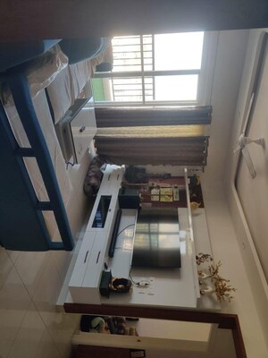 Staircase in 3 BHK Apartment at Kolte Patil iTowers Exente, Electronic City Phase I – for Rent