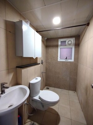 Bathroom in 2 BHK Apartment at Prestige Jindal City, Bagalakunte – for Rent