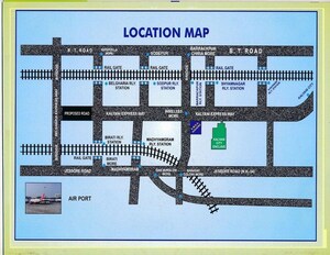 Plot – Map Location View at Shyamnagar - for Sale