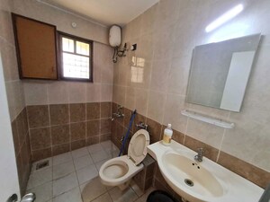 Bathroom in 4 BHK Apartment at Lunkad Goldcoast, Viman Nagar – for Rent
