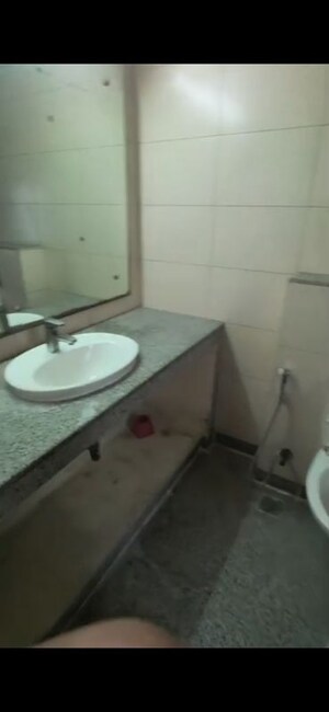 Bathroom in 3 BHK Apartment at Raheja Vedaanta, Sector 108 – for Rent