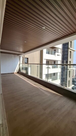 Balcony in 4 BHK Apartment at Wakad – for Rent