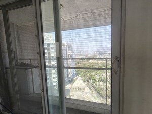 Balcony in 3 BHK Apartment at The Wadhwa Palm Beach Residency, Nerul Sector 4 – for Sale