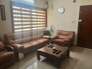 Living Room in 3 BHK Apartment at Golden Residency, Bellandur – for Rent