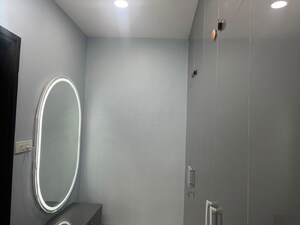 Bathroom in 4 BHK Villa at Rajapushpa Green Dale, Tellapur – for Rent