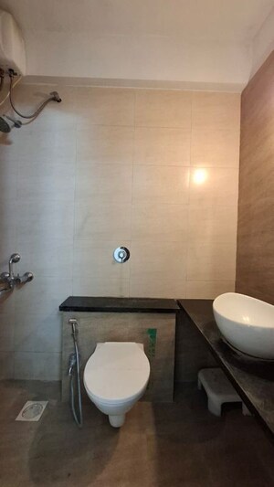 Bathroom in 2 BHK Apartment at Sai Samarth Sarisha, Punawale – for Rent