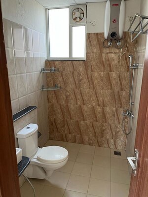 Bathroom in 3 BHK Apartment at Sushma Crescent, Dhakoli – for Sale