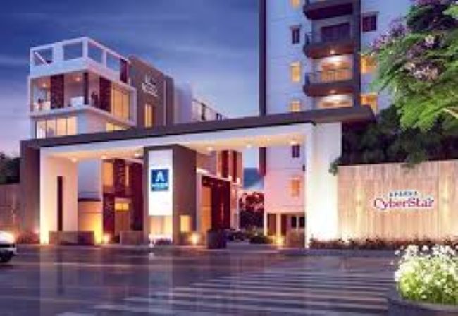 3 BHK + Pooja Room 1839 Sq.Ft. Apartment in Aparna Cyber Star