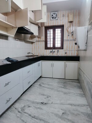 Kitchen in 3 BHK Apartment at Vasant Kunj – for Rent