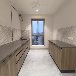 Kitchen in 3 BHK Apartment at Prabhat Bageshree, Goregaon East – for Rent